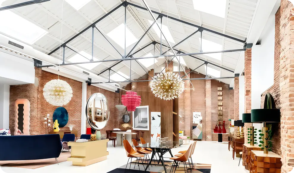 Interior de L.A Studio en Madrid