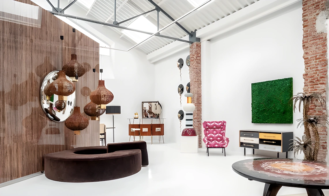 Interior de L.A Studio en Madrid